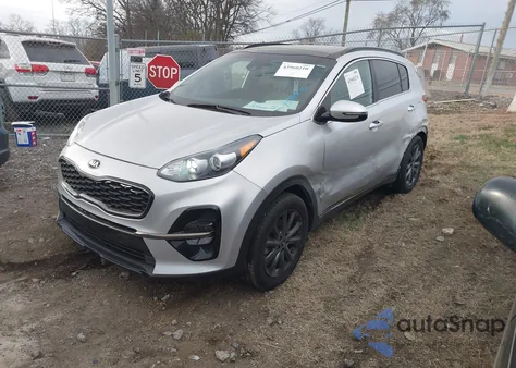 2020 Kia Sportage S from USA, damaged, VIN KNDP63AC7L7687643